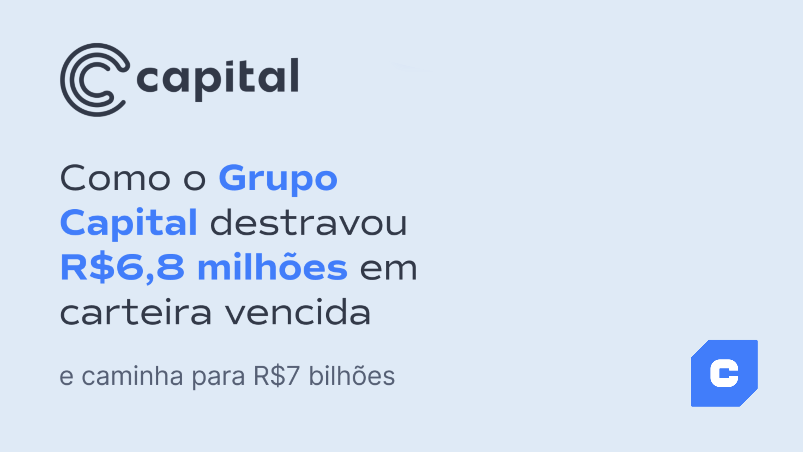 CUB.Recebíveis e Construtora Capital